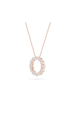 Load image into Gallery viewer, 2CTW Round Shaped Lab Grown Diamond (F/VS) Circle Pendant in 14K Gold
