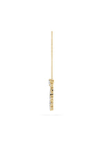 Load image into Gallery viewer, 3CTW Emerald Shaped Lab Grown Diamond (F/VS) Fancy Circle Pendant in 14K Gold

