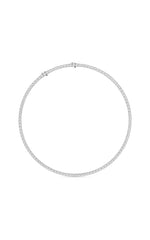 Load image into Gallery viewer, 41CTW Round Shaped Lab Grown Diamond (F/VS)  Necklace in 14K Gold

