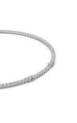 Load image into Gallery viewer, 41CTW Round Shaped Lab Grown Diamond (F/VS)  Necklace in 14K Gold
