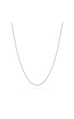 Load image into Gallery viewer, 9.5CTW Round Shaped Lab Grown Diamond (F/VS) Petite Line Necklace in 14K Gold
