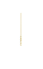 Load image into Gallery viewer, 3CTW Emerald Shaped Lab Grown Diamond (F/VS) Cross Pendant in 14K Gold

