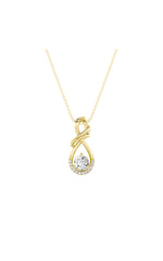 Load image into Gallery viewer, 1CTW Round Shaped Lab Grown Diamond (F/VS) Solitaire Pendant in 14K Gold
