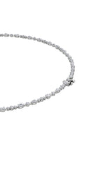 Load image into Gallery viewer, 12CTW Pear Shaped Lab Grown Diamond (F/VS) Fashion Necklace in 14K Gold
