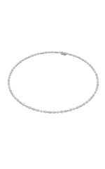 Load image into Gallery viewer, 12CTW Pear Shaped Lab Grown Diamond (F/VS) Fashion Necklace in 14K Gold
