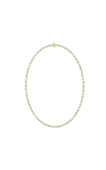 Load image into Gallery viewer, 12CTW Pear Shaped Lab Grown Diamond (F/VS) Fashion Necklace in 14K Gold
