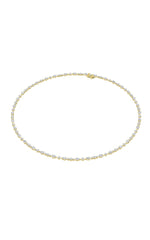 Load image into Gallery viewer, 12CTW Pear Shaped Lab Grown Diamond (F/VS) Fashion Necklace in 14K Gold
