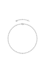 Load image into Gallery viewer, 25CTW Mix Shaped Lab Grown Diamond (F/VS ) Tennis Necklace in 14K Gold
