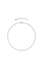 Load image into Gallery viewer, 25CTW Mix Shaped Lab Grown Diamond (F/VS ) Tennis Necklace in 14K Gold
