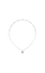 Load image into Gallery viewer, 4CTW Heart Shape Lab Grown Diamond (F/VS ) Necklace in 14K Gold
