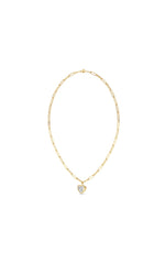 Load image into Gallery viewer, 4CTW Heart Shape Lab Grown Diamond (F/VS ) Necklace in 14K Gold
