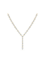 Load image into Gallery viewer, 20CTW Mix Shaped Lab Grown Diamond (F/VS ) Necklace in 14K Gold
