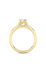 Load image into Gallery viewer, 2CTW Round Shaped Lab Grown Diamond (F/VS) Split Shank Solitaire Engagement Ring in 14K Gold
