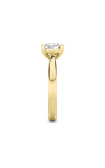 Load image into Gallery viewer, 2.5CTW Round Shaped Lab Grown Diamond (F/VS) Classic Shank Solitaire Engagement Ring in 14K Gold

