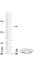 Load image into Gallery viewer, 2CTW Oval Shaped Lab Grown Diamond (F/VS) Seven Stone Band Ring in 14K Gold
