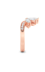 Load image into Gallery viewer, 1.5CTW Marquise Shaped Lab Grown Diamond (F/VVS) Fancy Contour Ring in 14K Gold
