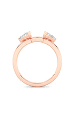 Load image into Gallery viewer, 1CTW Marquise Shaped Lab Grown Diamond (F/VS) Wrap Ring in 14K Gold
