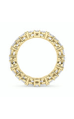 Load image into Gallery viewer, 3CTW Marquise Shaped Lab Grown Diamond (F/VVS) Eternity Band Ring in 14K Gold
