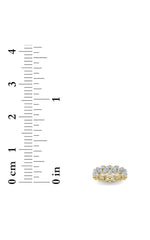 Load image into Gallery viewer, 3CTW Marquise Shaped Lab Grown Diamond (F/VVS) Eternity Band Ring in 14K Gold
