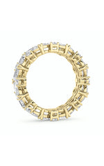 Load image into Gallery viewer, 3CTW Marquise Shaped Lab Grown Diamond (F/VVS) Eternity Band Ring in 14K Gold
