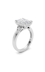 Load image into Gallery viewer, 3.25CTW ELongated Cushion Lab Grown Diamond (F/VS )Ring in 14K Gold
