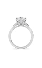 Load image into Gallery viewer, 3.25CTW ELongated Cushion Lab Grown Diamond (F/VS )Ring in 14K Gold
