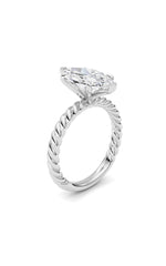 Load image into Gallery viewer, Marquise Lab Grown Diamond (F/VS ) Ring in 14K Gold
