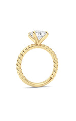 Load image into Gallery viewer, Oval Lab Grown Diamond (F/VS ) Ring in 14K Gold
