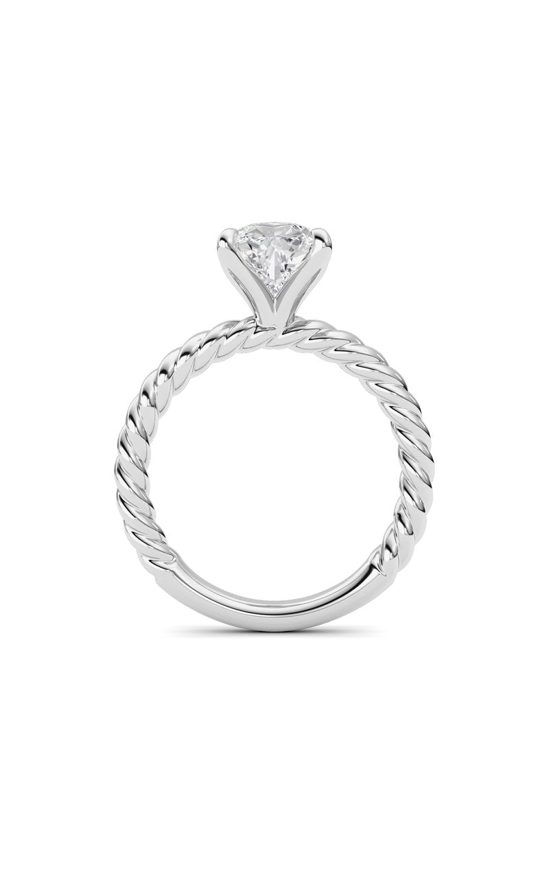 Pear Lab Grown Diamond (F/VS ) Ring in 14K Gold