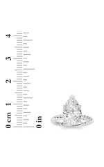 Load image into Gallery viewer, Pear Lab Grown Diamond (F/VS ) Ring in 14K Gold
