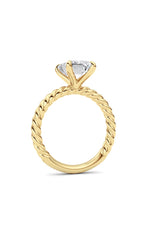 Load image into Gallery viewer, Radiant Lab Grown Diamond (F/VS ) Ring in 14K Gold

