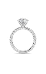 Load image into Gallery viewer, Round Lab Grown Diamond (F/VS ) Ring in 14K Gold

