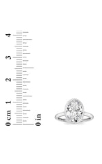 Load image into Gallery viewer, Oval Lab Grown Diamond (F/VS ) Ring in 14K Gold
