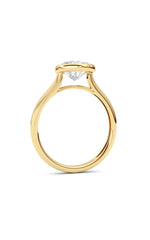 Load image into Gallery viewer, Oval Lab Grown Diamond (F/VS ) Ring in 14K Gold
