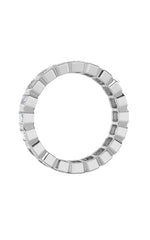 Load image into Gallery viewer, 2.5CTW Emerald Shaped Lab Grown Diamond (F/VS) Eternity Band Ring in 14K Gold
