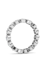 Load image into Gallery viewer, 1.8CTW Round Shaped Lab Grown Diamond (F/VS) Eternity Band Ring in 14K Gold
