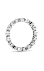 Load image into Gallery viewer, 2.2CTW Round Shaped Lab Grown Diamond (F/VS) Eternity Band Ring in 14K Gold
