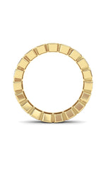 Load image into Gallery viewer, 2.75CTW Emerald Shaped Lab Grown Diamond (F/VS) Eternity Band Ring in 14K Gold
