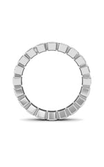 Load image into Gallery viewer, 3.00CTW Emerald Shaped Lab Grown Diamond (F/VS) Eternity Band Ring in 14K Gold
