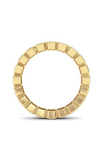 Load image into Gallery viewer, 3.00CTW Emerald Shaped Lab Grown Diamond (F/VS) Eternity Band Ring in 14K Gold
