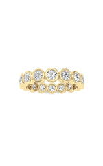 Load image into Gallery viewer, 2.4CTW Round Shaped Lab Grown Diamond (F/VS) Eternity Band Ring in 14K Gold
