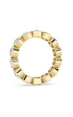 Load image into Gallery viewer, 2.5CTW Round Shaped Lab Grown Diamond (F/VS) Eternity Band Ring in 14K Gold
