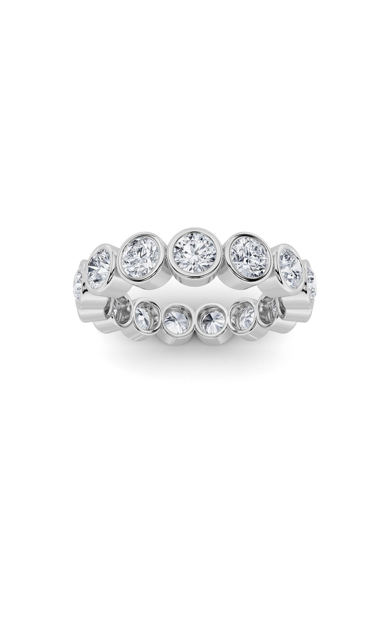 2.75CTW Round Shaped Lab Grown Diamond (F/VS) Eternity Band Ring in 14K Gold