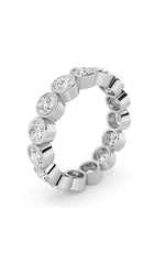 Load image into Gallery viewer, 2.75CTW Round Shaped Lab Grown Diamond (F/VS) Eternity Band Ring in 14K Gold
