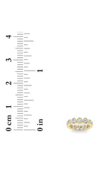 Load image into Gallery viewer, 2.75CTW Round Shaped Lab Grown Diamond (F/VS) Eternity Band Ring in 14K Gold
