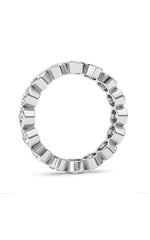 Load image into Gallery viewer, 2.9CTW Round Shaped Lab Grown Diamond (F/VS) Eternity Band Ring in 14K Gold
