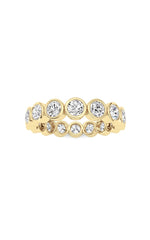 Load image into Gallery viewer, 2.9CTW Round Shaped Lab Grown Diamond (F/VS) Eternity Band Ring in 14K Gold
