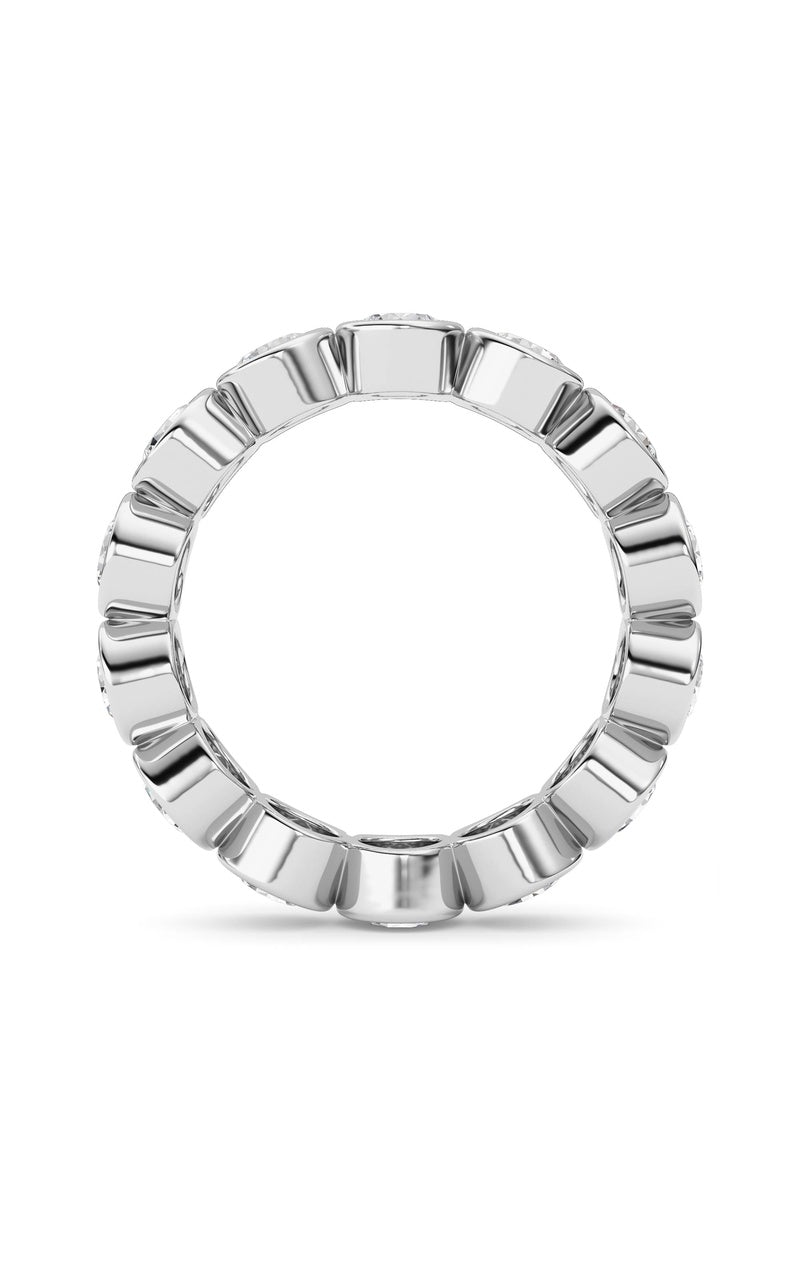 3.1CTW Round Shaped Lab Grown Diamond (F/VS) Eternity Band Ring in 14K Gold