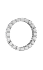 Load image into Gallery viewer, 4.25CTW Emerald Shaped Lab Grown Diamond (F/VS) Eternity Band Ring in 14K Gold
