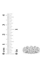 Load image into Gallery viewer, 3.5CTW Oval Shaped Lab Grown Diamond (F/VS) Eternity Band Ring in 14K Gold
